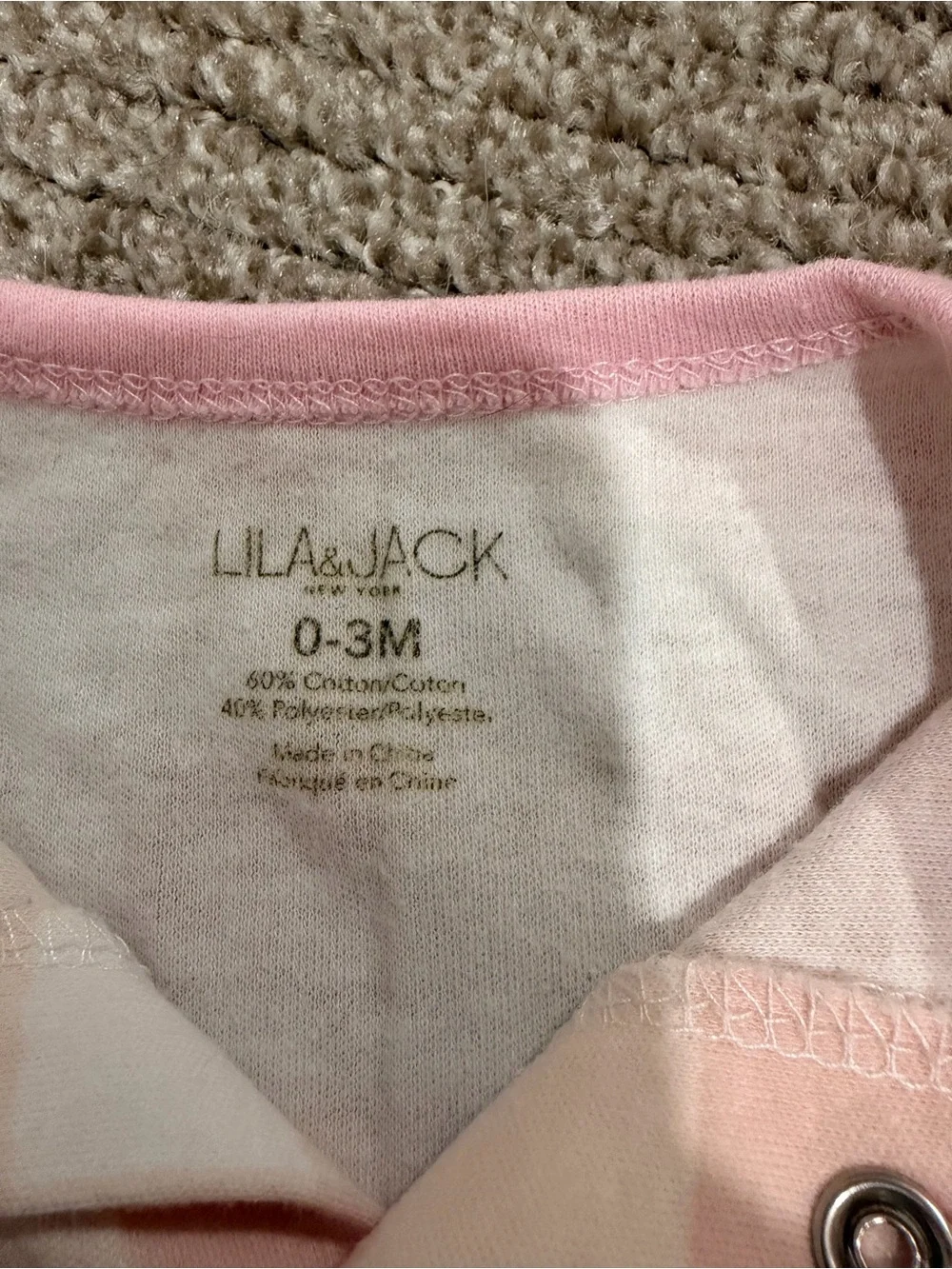 Lila & Jack soft pink